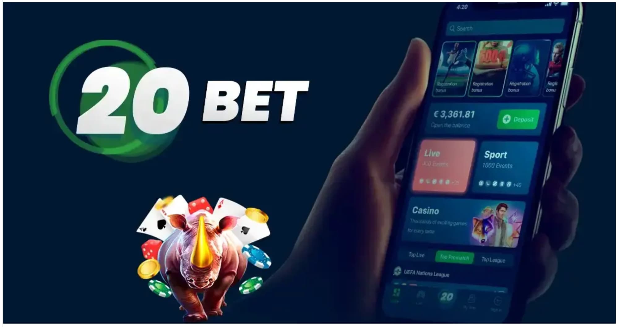 20Bet Промокод